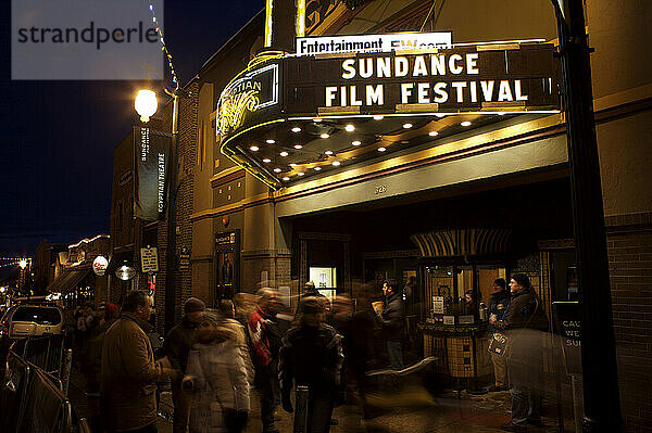 Sundance Film Festival in Park City  Utah