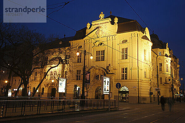 Eines der wichtigsten Gebäude Bratislavas  die Reduta-Konzerthalle