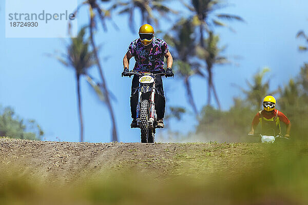 Deus Ex Machina Motocross-Wettbewerb  Canggu  Bali  Indonesien