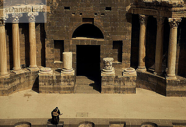 Amphitheater in Bosra  Syrien.