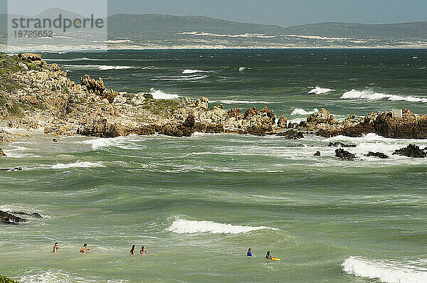Strand von Hermanus  Westkap  Südafrika