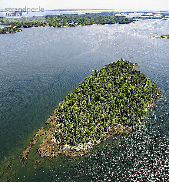 Seal Island vor Islesboro  Maine in der Penobscot Bay