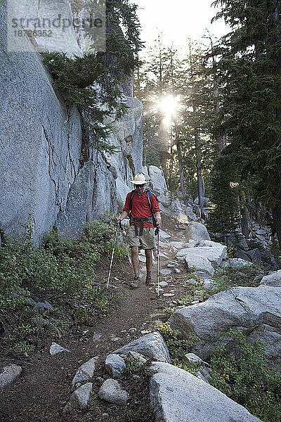 Wandern auf dem Tahoe Rim Trail