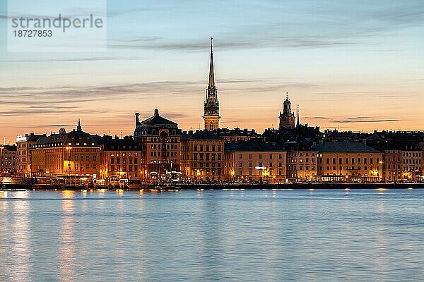 Die schwedische Hauptstadt Stockholm