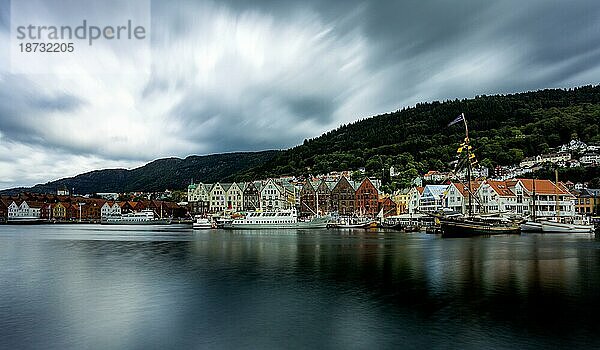 Bergen  Norwegen  Europa