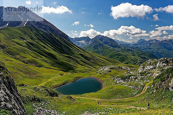 Formarinsee  Austria. Formarinsee  Österreich  Europa