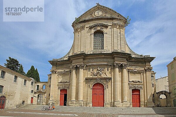 Notre-Dame-des-Pommiers Kirche  Beaucaire  Gard  Provence  Frankreich  Europa