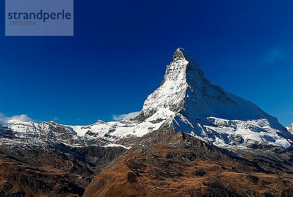 Die Alpenregion der Schweiz  Matterhorn