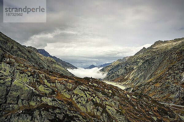 Grimsel Pass  Grimselsee. Grimselpass. Switzerland.Furka Pass. Furkapass. Schweiz