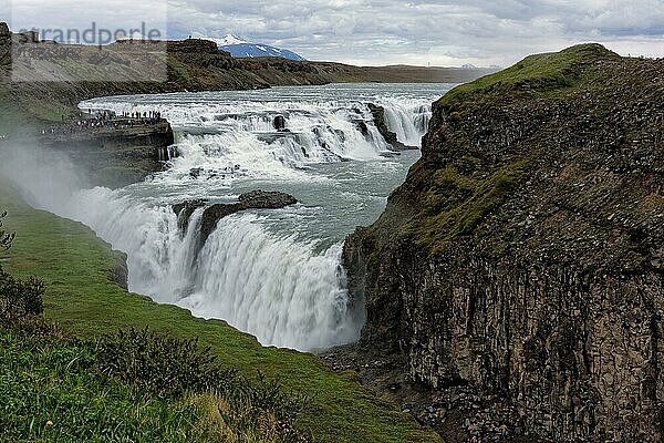 Gullfoss  ein ikonischer Wasserfall in Island