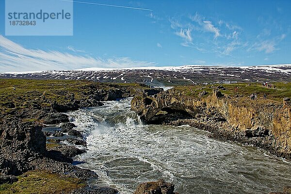 Island  Goðafoss  Godafoss. Insel  Godafoss  Europa