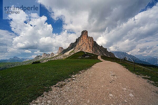 Der Giau Pass  Südtirol. (Passo di Giau)