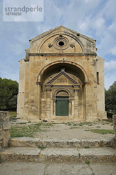 Gotische St-Gabriel Kapelle  Saint  Tarascon  Bouches-du-Rhône  Provence  Frankreich  Europa