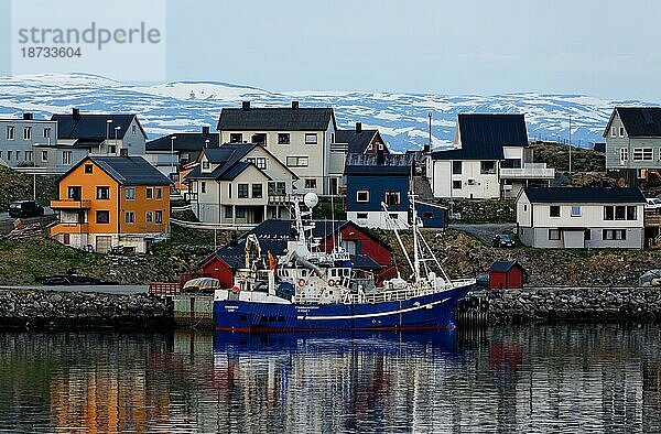 Norwegen  Honningsvåg  Honningsvag  Europa