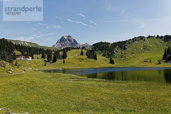 Körbersee  Austria. Körbersee  Österreich  Europa