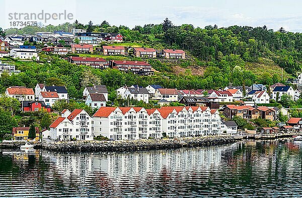 STAVANGER  Fjord  Norwegen  Europa