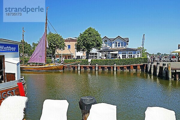 Hafen  Zingst  Ostseeheilbad  Halbinselkette Fischland-Darß-Zingst  Mecklenburg-Vorpommern  Deutschland  Europa