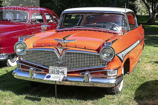 Grosse Pointe Shores  Michigan  Ein Hudson Hornet Hollywood von 1957 auf der Eyes on Design Auto Show. Die diesjährige Show zeigte vor allem Marken  die es nicht mehr gibt