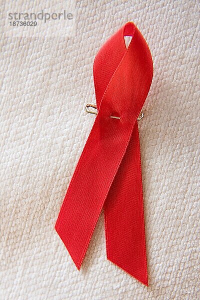 Die rote Schleife für den Kampf gegen Aids