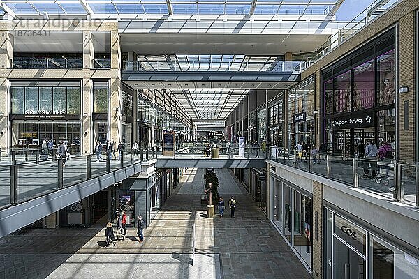 Westgate Oxford  modernes Einkaufszentrum  Shoppingcenter  Oxfordshire England  Großbritannien  Europa