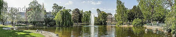 Panorama im Park Wiesbaden Deutschland