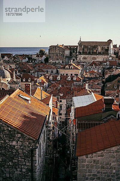 Altstadt von Dubrovnik im Süden Kroatiens