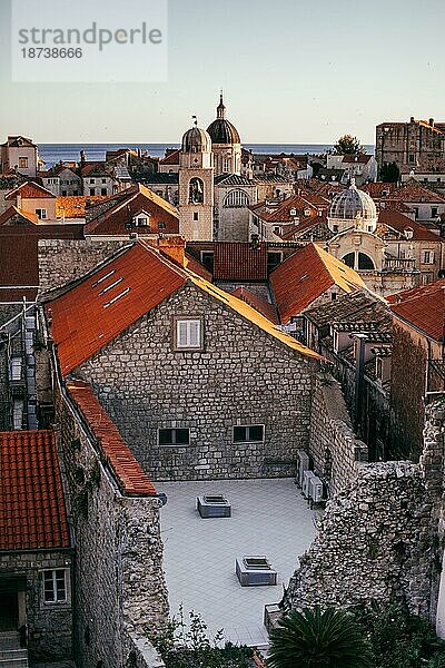 Altstadt von Dubrovnik im Süden Kroatiens