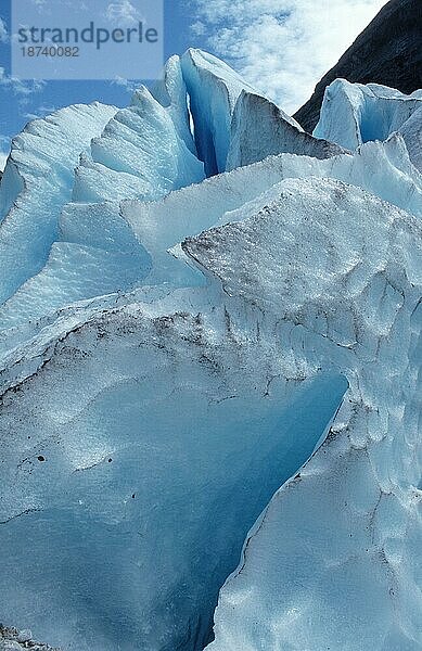 Briksdalsbreen-Gletscher  Norwegen  Europa