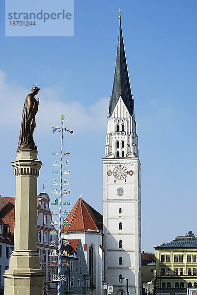 Stadt Pfaffenhofen in Bayern  Deutschland  Europa