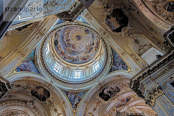 Innenansicht der Kathedrale von St. Alexander in Bergamo