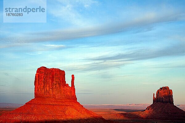 Aussicht auf das Monument Valley Utah USA