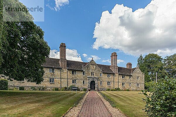 EAST GRINSTEAD  WEST SUSSEX/UK - AUGUST 3 : Blick auf das Sackville College East Grinstead West Sussex am 3. August 2020