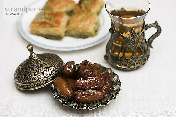 Lebensmittel Zusammensetzung Ramadan. Auflösung und hohe Qualität schönes Foto