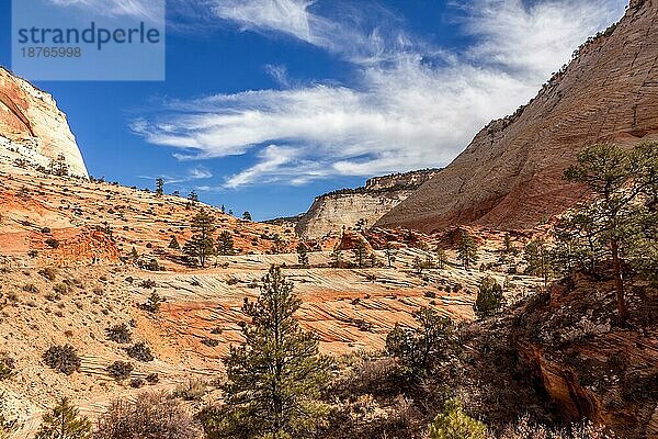 Uralter Steilhang im Zion-Nationalpark