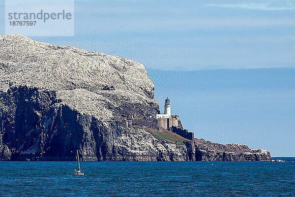 Blick auf den Bass Rock