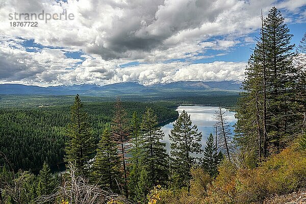 Aussicht auf den Lake Holland in Montana  USA  Nordamerika