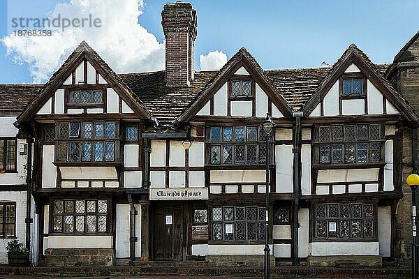 EAST GRINSTEAD  WEST SUSSEX/UK - AUGUST 3 : Blick auf das Clarendon House in East Grinstead West Sussex am 3. August 2020