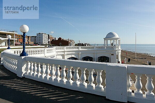 Gelände des De La Warr-Pavillons in Bexhill-on-Sea