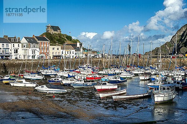 Blick auf den Hafen von Ilfracombe