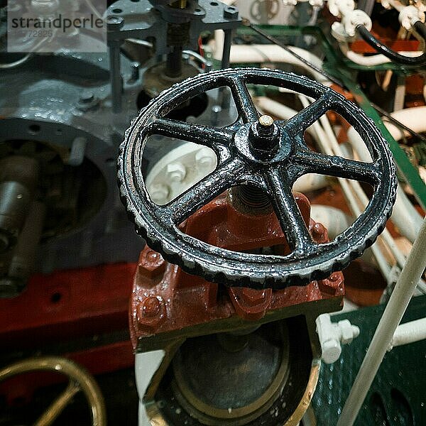 Druckventil auf der HMS Belfast