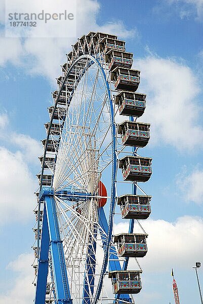 Riesenrad auf dem Oktoberfest in München