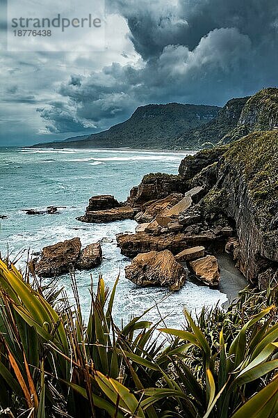 Punakaiki Küstenlinie