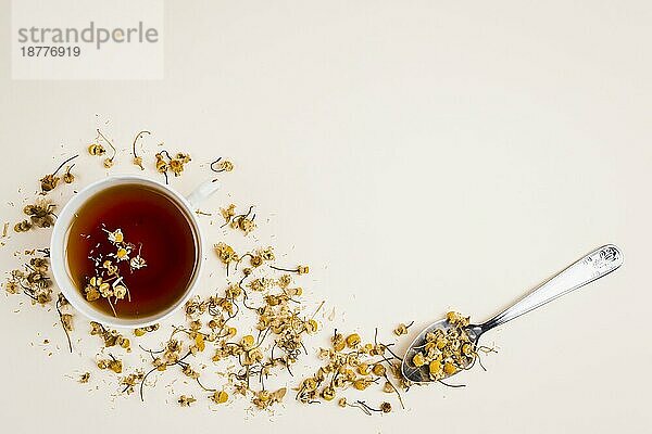 Ansicht von oben erfrischenden Tee Kräuter. Auflösung und hohe Qualität schönes Foto