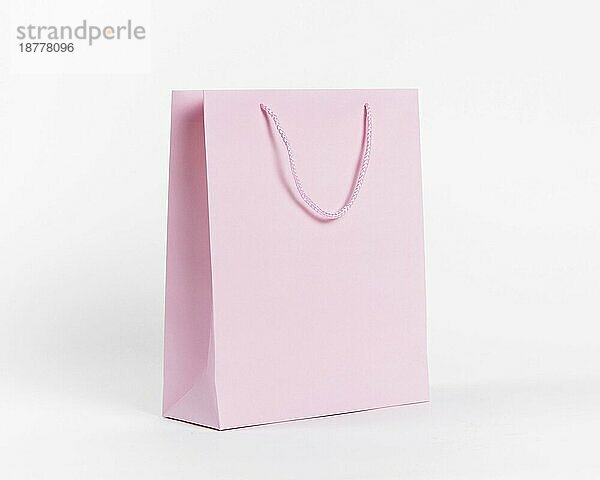 Rosa Papiertragetasche Einkaufen . Auflösung und hohe Qualität schönes Foto