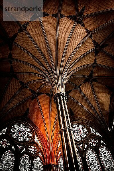 Innenansicht der Kathedrale von Salisbury