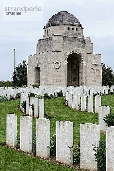 Cabaret Rouge Britischer Friedhof in Frankreich