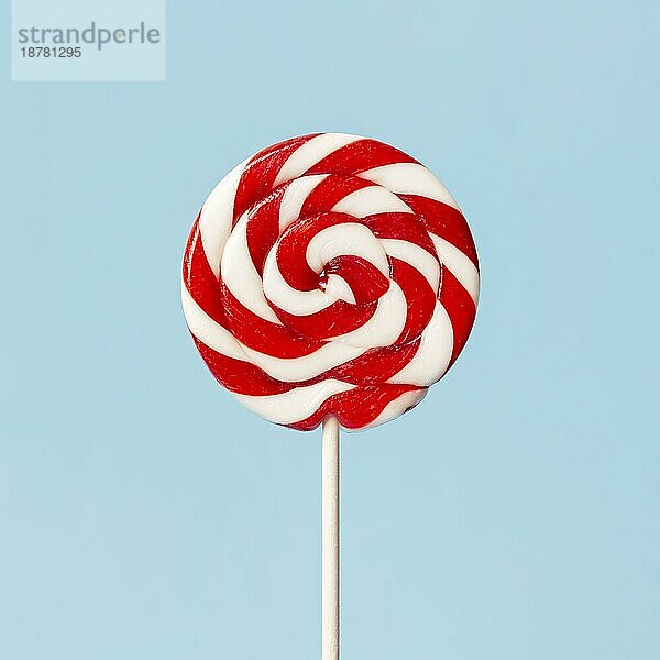 Nahaufnahme bunte leckere Lollipop
