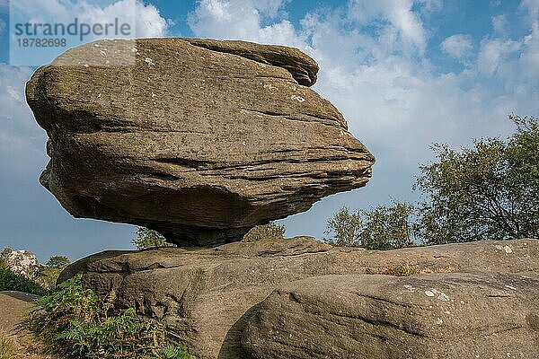 Blick auf die Brimham Rocks im Yorkshire Dales National Park