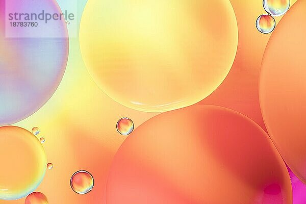 Abstrakte Blasen bunten unscharfen Hintergrund. Auflösung und hohe Qualität schönes Foto