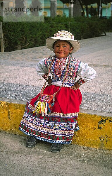 Peru  Kind  Menschen  Südamerika
